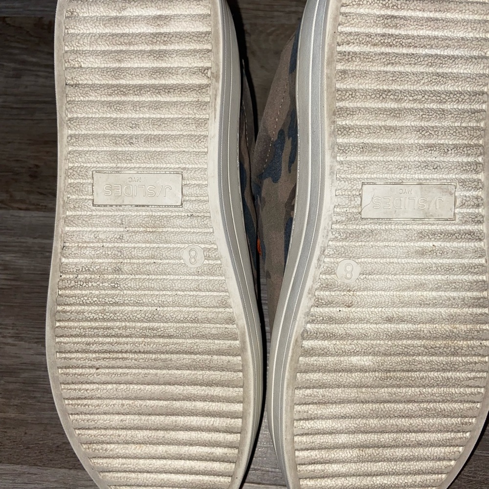 JSlides NYC Camouflage Sneakers size 8 - Picture 8 of 9